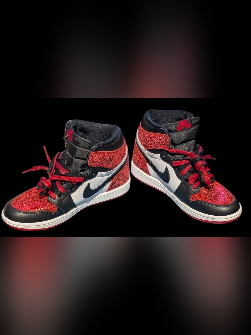 Air Jordan 1 Retro OG High Ruby Sneakers - Picture 6 of 8